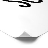 Soda Poop Funny Drink Pun Poster (Hoek)