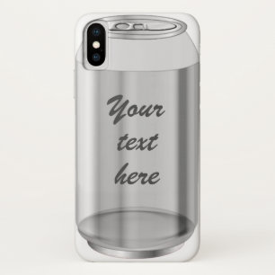 Soda pop aluminium blikje zilver Case-Mate iPhone case