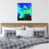 Soda pop art canvas afdruk (Insitu (Slaapkamer))