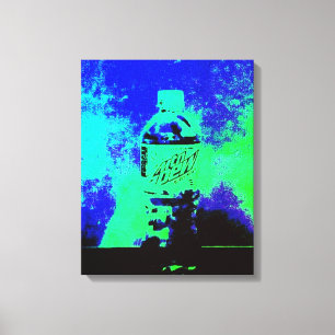 Soda pop art canvas afdruk