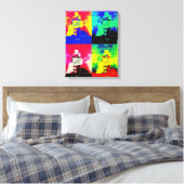 Soda pop art canvas afdruk (Insitu (Slaapkamer))