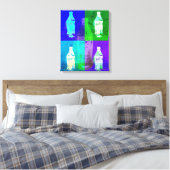 Soda pop art canvas afdruk (Insitu (Slaapkamer))