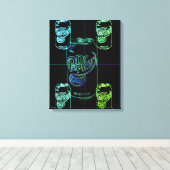 Soda pop art canvas afdruk (Insitu (Houten vloer))