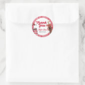 Soda Pop Baby Borrel Ronde Sticker (Tas)