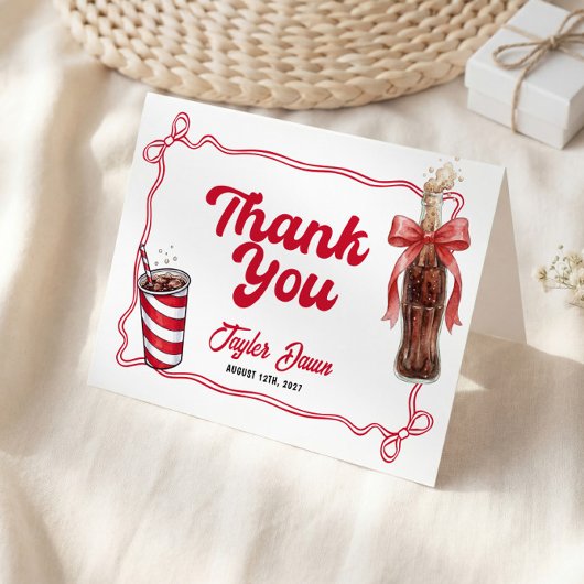 Soda Pop Baby Shower Bedankt