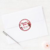 Soda Pop Baby Shower Ronde Sticker (Envelop)