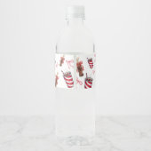 Soda Pop Baby Shower Waterfles Etiket (Achterkant)