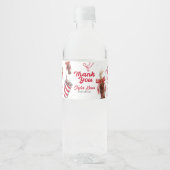 Soda Pop Baby Shower Waterfles Etiket (Voorkant)