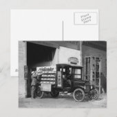 Soda Pop Bezorgwagen, 1924 Briefkaart (Voorkant / Achterkant)