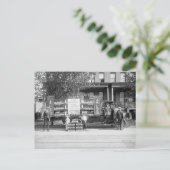 Soda Pop Delivery Truck, begin jaren 20 Briefkaart (Staand voorkant)