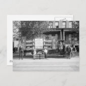 Soda Pop Delivery Truck, begin jaren 20 Briefkaart (Voorkant / Achterkant)