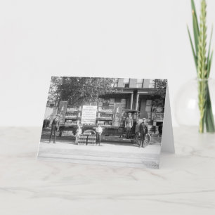 Soda Pop Delivery Truck, begin jaren 20 Kaart