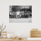 Soda Pop Delivery Truck, begin jaren twintig Poster (Keuken)