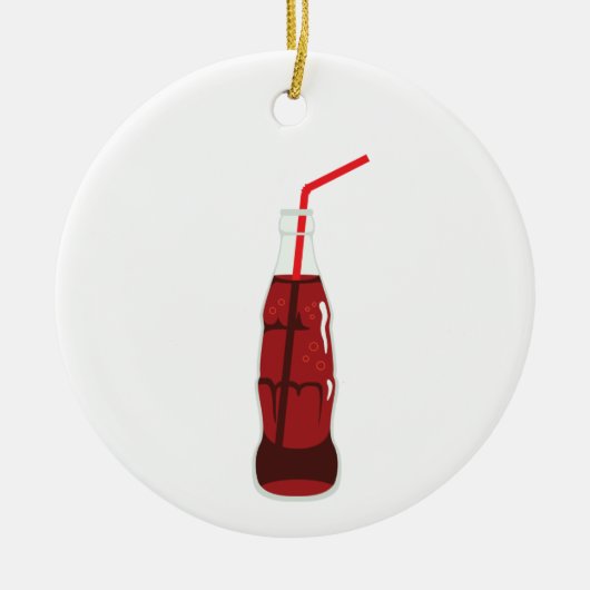 Soda Pop Keramisch Ornament (Voorkant)