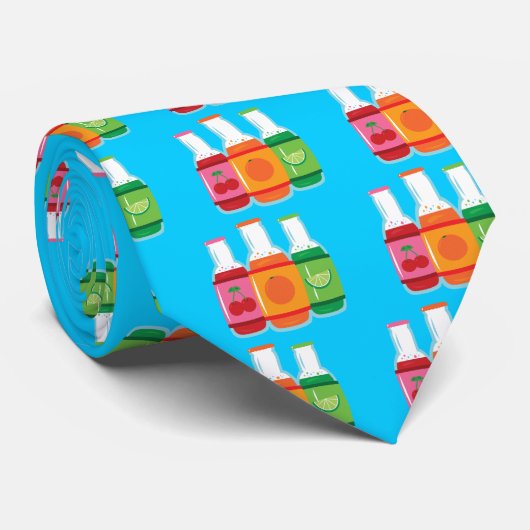 Soda-Poppen Stropdas (Opgerold)