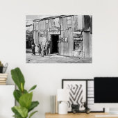 Soda Shack, jaren 40 Poster (Thuiskantoor)