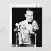 Soda Shop, 1936 Briefkaart (Voorkant / Achterkant)