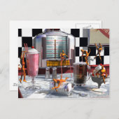 Soda Shop Demons Briefkaart (Voorkant / Achterkant)