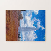 Soda Springs Geyser idaho. Legpuzzel (Horizontaal)