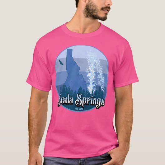 Soda Springs Idaho T-shirt (Voorkant)