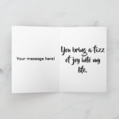 Soda Valentijnsdag Kaart (Binnen)