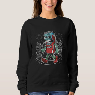 Soda Zombie -  Creepy Limo Monster Hallowee Trui