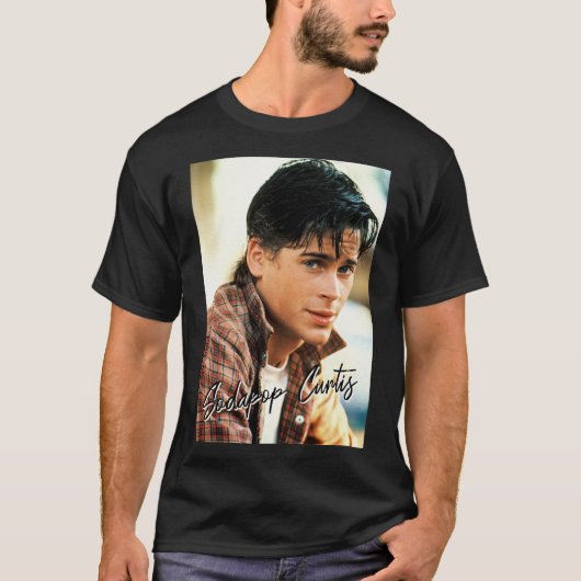 Sodapop Curtis het Poster van de film van Outsider T-shirt (Voorkant)