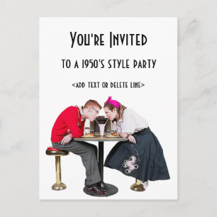 Sodashop Couple Post Card - Geen enveloppen inbegr Uitnodiging Briefkaart