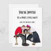 Sodashop Couple Post Card - Geen enveloppen inbegr Uitnodiging Briefkaart (Voorkant / Achterkant)