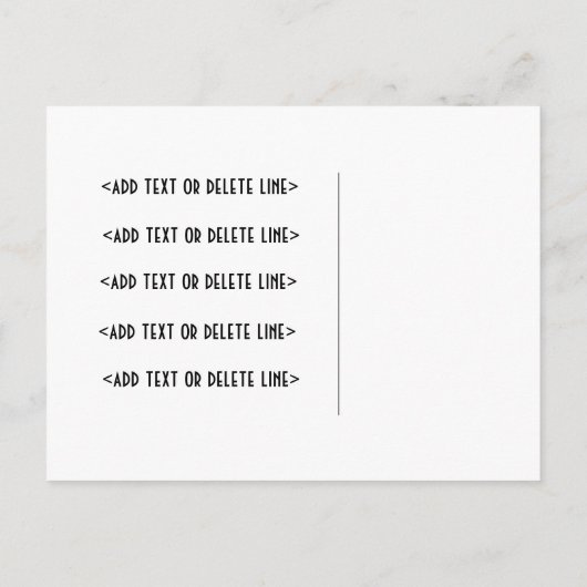 Sodashop Couple Post Card - Geen enveloppen inbegr Uitnodiging Briefkaart (Achterkant)