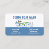 Soddy Boat Wash Visitekaartje (Voorkant)