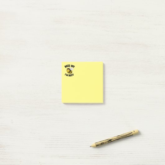 Sodemieter Op, Ik Ben Bezig Post-it® Notes (Op bureau)