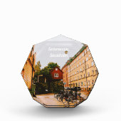 Södermalm, Stockholm, Zweden Fotoblokken (Voorkant)