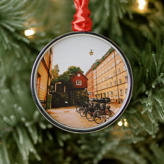 Södermalm, Stockholm, Zweden Metalen Ornament (Boom)
