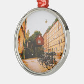Södermalm, Stockholm, Zweden Metalen Ornament (Links)