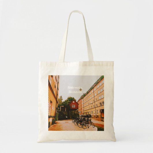 Södermalm, Stockholm, Zweden Tote Bag (Voorkant)