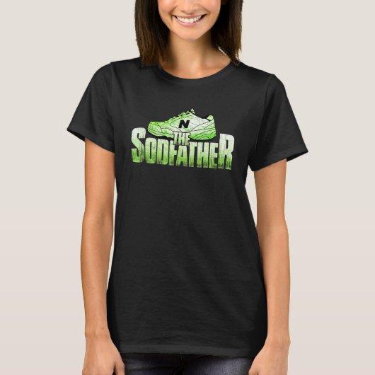 Sodfather Landscaping Lawn Mower T-shirt (Voorkant)