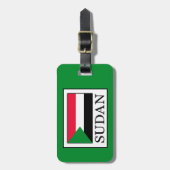 Soedan Bagagelabel (Voorkant verticaal)