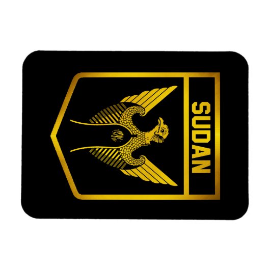 Soedan Emblem Magneet (Horizontaal)