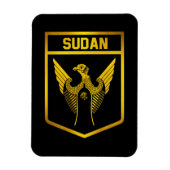 Soedan Emblem Magneet (Verticaal)