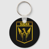 Soedan Emblem Sleutelhanger (Voorkant)