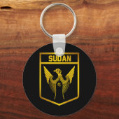 Soedan Emblem Sleutelhanger (Voorkant)