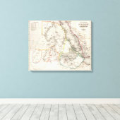 Soedan, Ethiopië Canvas Afdruk (Insitu (Houten vloer))