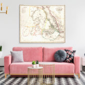 Soedan, Ethiopië Canvas Afdruk (Insitu (Woonkamer))