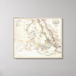 Soedan, Ethiopië Canvas Afdruk