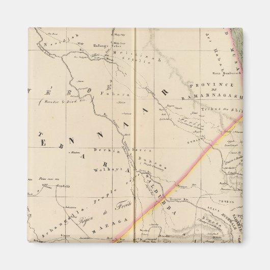 Soedan, Ethiopië Magneet (Voorkant)