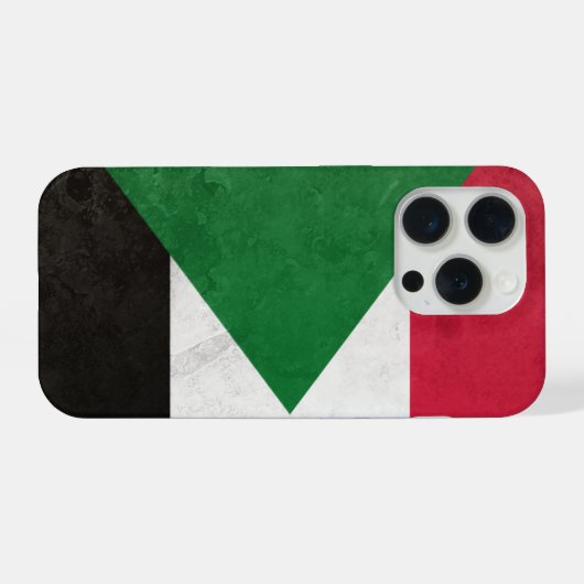 Soedan iPhone Hoesje (Achterkant horizontaal)