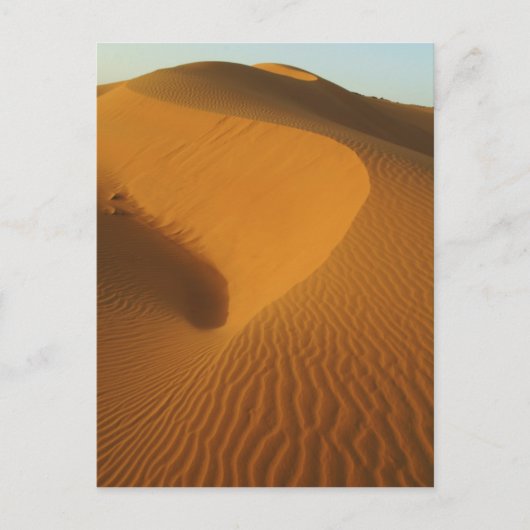 Soedan, Noord (Nubia), duinen in de woestijn Briefkaart (Voorkant)