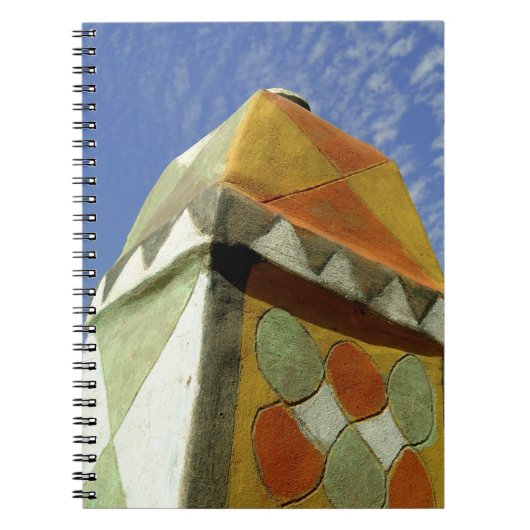 Soedan, Noord (Nubia), gedecorbeerd dak Notitieboek (Voorkant)