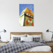 Soedan, Noord (Nubia), Gedecoreerd dak Canvas Afdruk (Insitu (Slaapkamer))